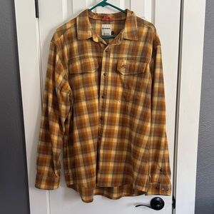 Men’s size XL Simms brand flannel sportsman style shirt.